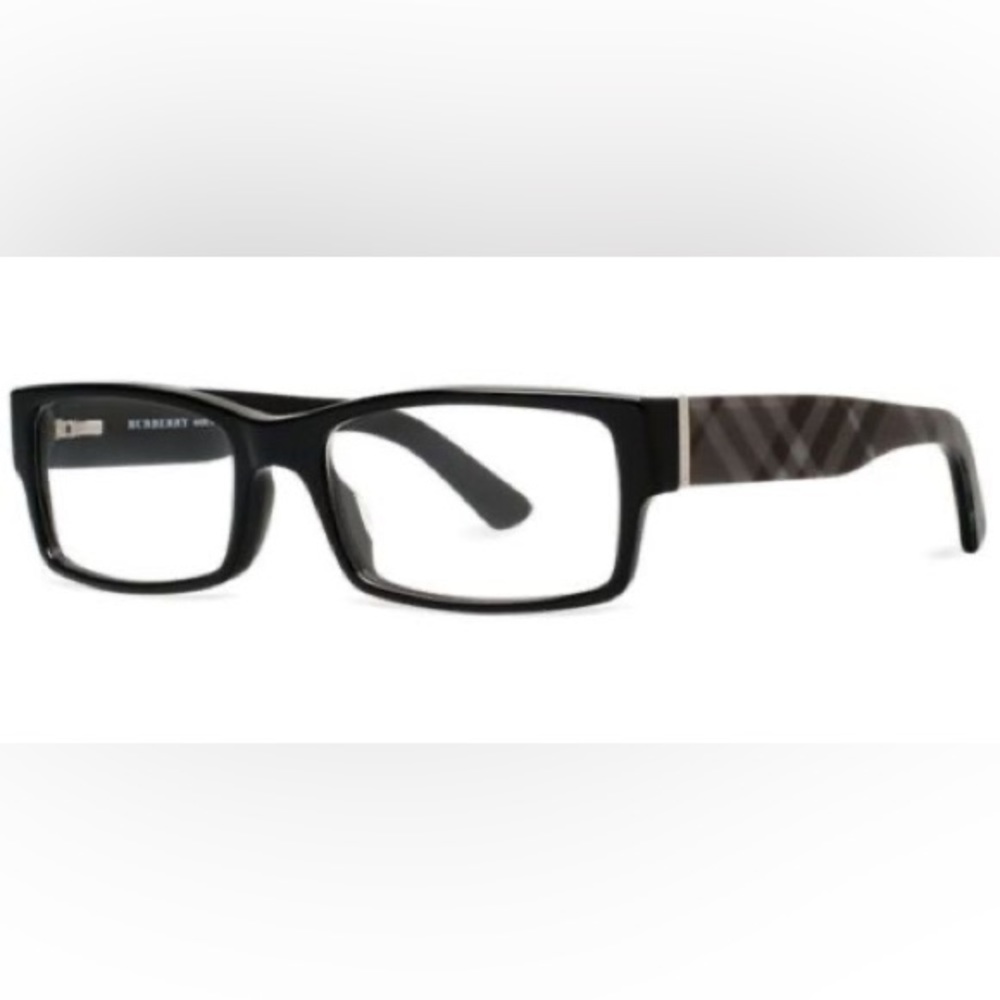 Burberry B2091 3001 54mm Black Gray Eyeglasses